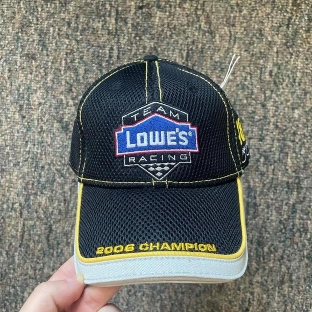 Y2K Chase Authentics Jimmie Johnson 48‎ Team Lowes Racing 2006 Champion Mesh Hat